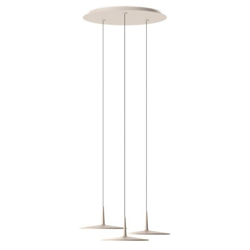 Skan 0280 cluster hanglamp LED Ø57 Beige M1