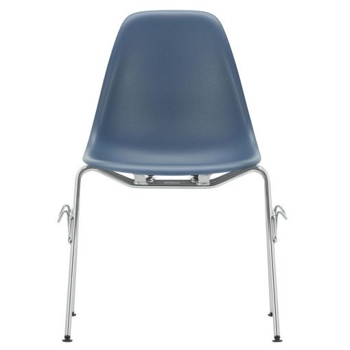 Eames DSS stapelbare stoel, Sea Blue