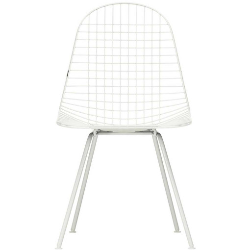 Eames Wire Chair DKX stoel wit gepoedercoat