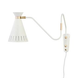 Cone wandlamp warm white