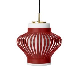 Opal Lamella hanglamp Ø26 red grape