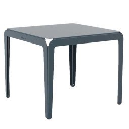 Bended tuintafel 90x90 Grey blue