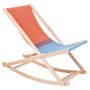 Beach Rocker schommelstoel rood/blauw