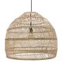 Wicker hanglamp medium naturel