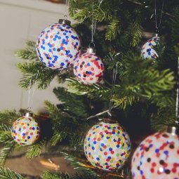 Proust kerstballen set van 3