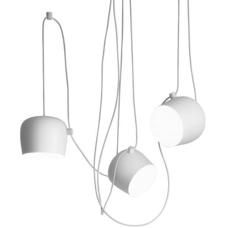 Flos Aim hanglamp set van 3 wit | Flinders