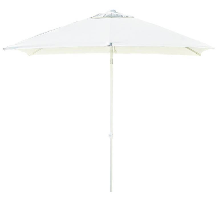 natuurlijk broeden Helm Jardinico Malibu parasol 250x200 white-white | Flinders