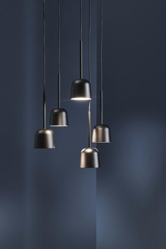 Satellite hanglamp matt black