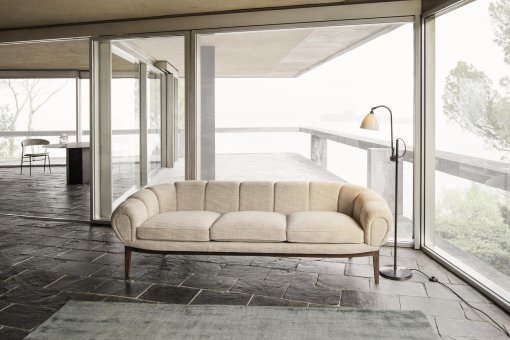Croissant sofa Chamois 1708