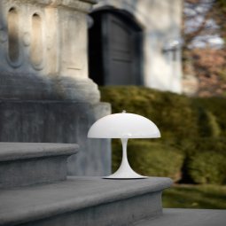 Panthella tafellamp Ø25 LED oplaadbaar White