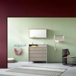 Panton Wire Wandkast D25,7 Rosehip