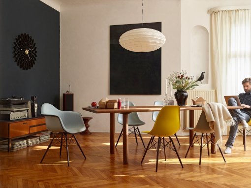 Sunflower klok Black Collection Ø75