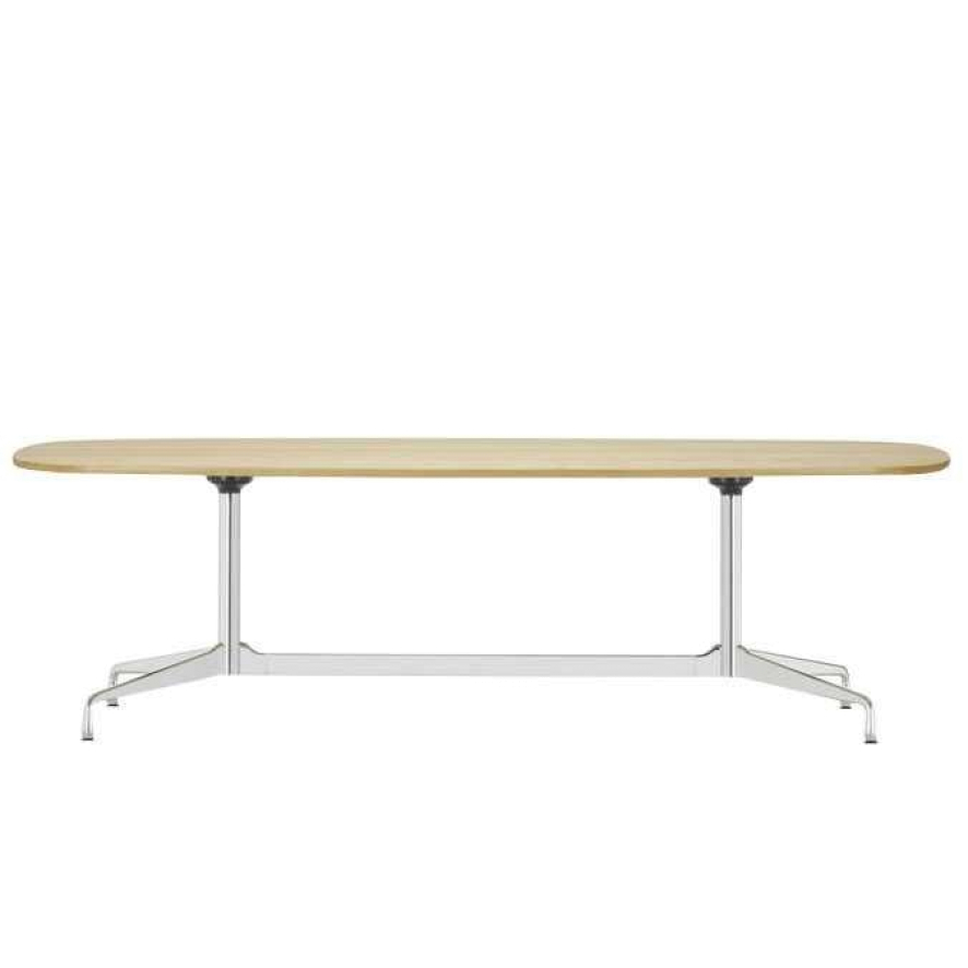 stil Relatieve grootte eigenaar Vitra Eames Segmented Tafel 220 chroom eiken naturel | Flinders