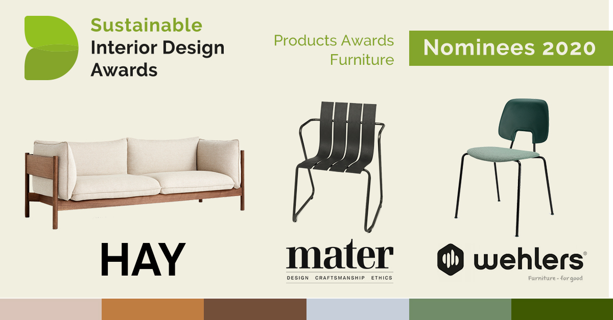 Genomineerden voor de Product Awards – Furniture